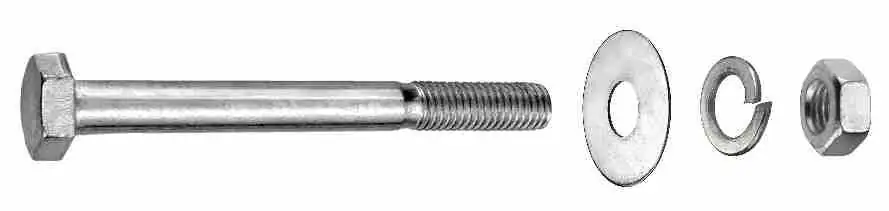 Sechskantschrauben M10 x 110 mm, 10 Stück Sechskantschrauben M10 x 110 mm, 10 Stück