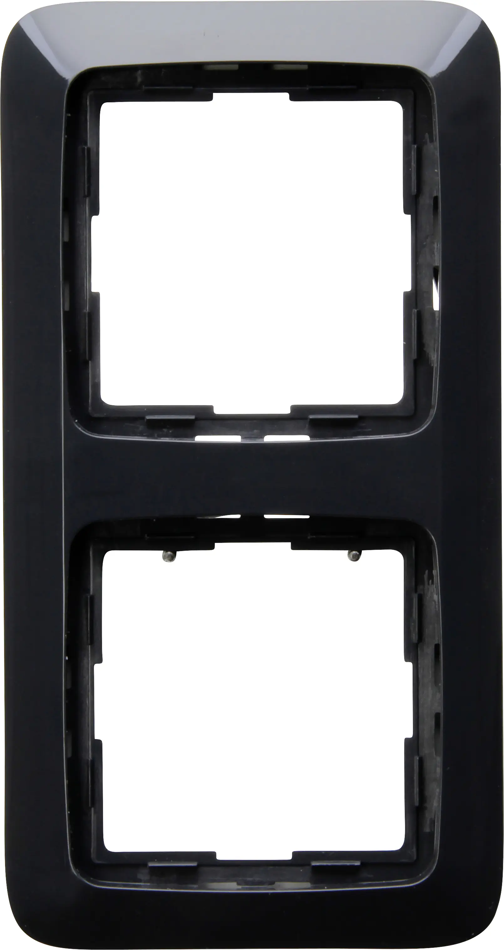 Kopp Abdeckrahmen 2-fach Rivo anthrazit, 404215066