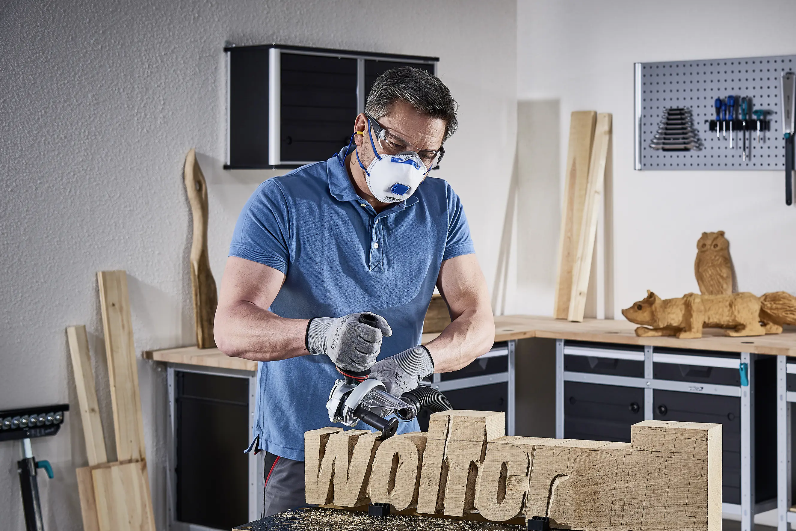 Wolfcraft Frässcheibe für Winkelschleifer 50 mm