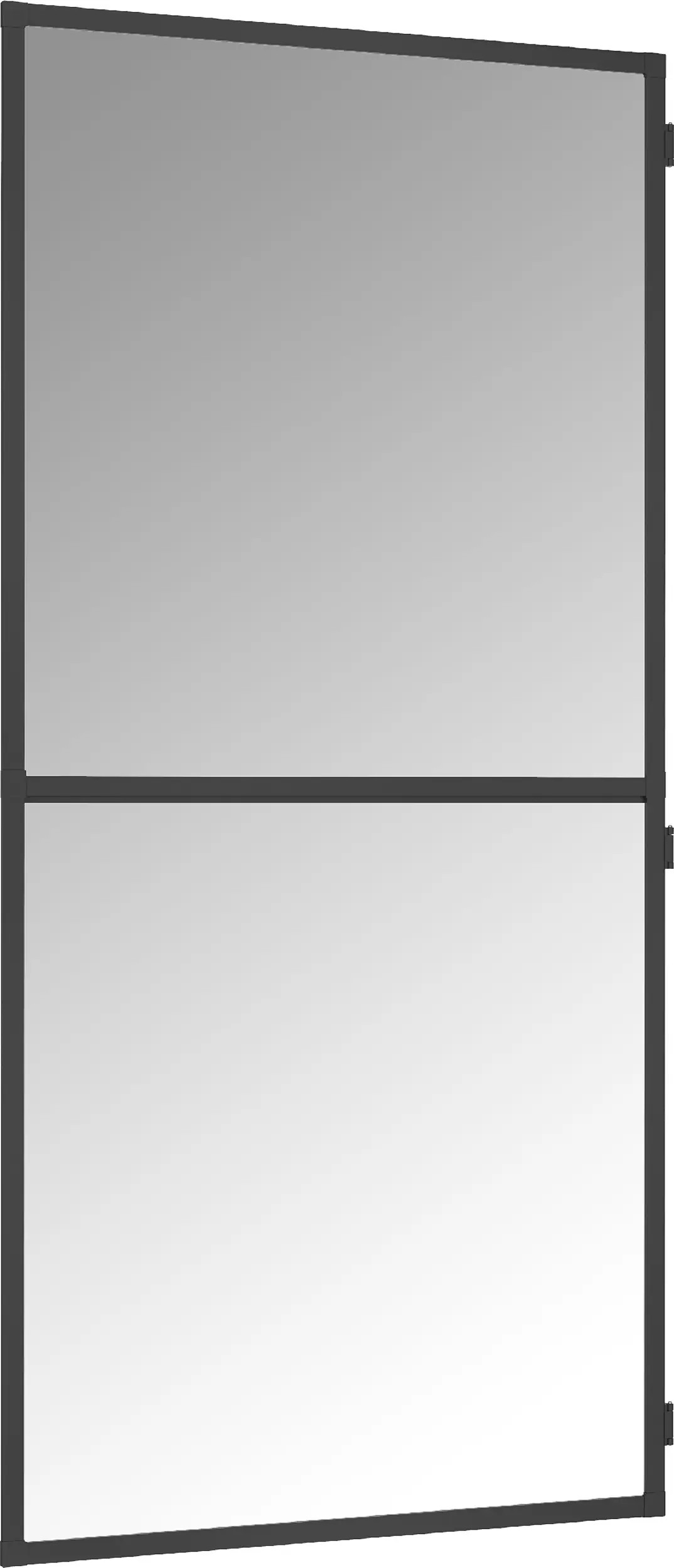 Produktbild: TrendLine Fliegenschutz-Tür 100 x 210 cm schwarz/anthrazit kürzbar