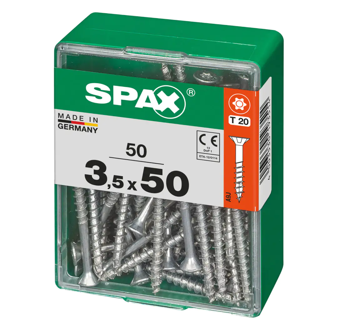 Spax Universalschrauben 3.5 x 50 mm TX 20 - 50 Stk.