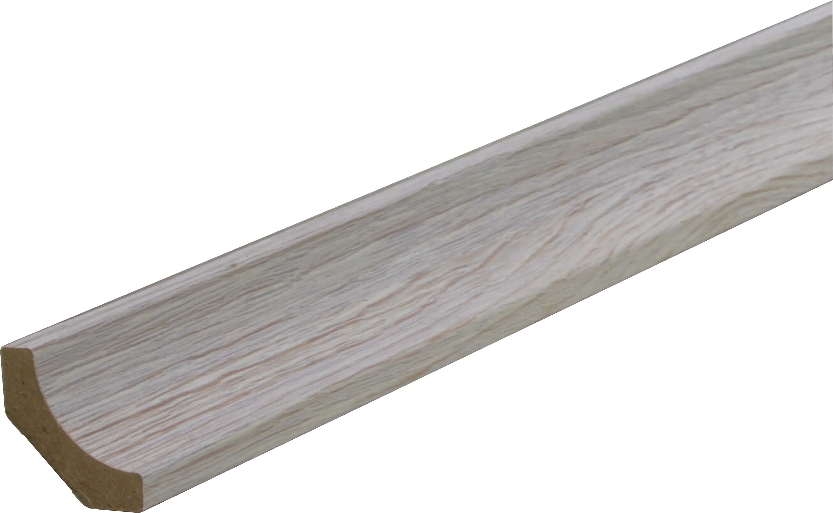 B.S. Bauprogramm Hohlkehlleiste 260 cm 24 x 24 mm Nordic weiß