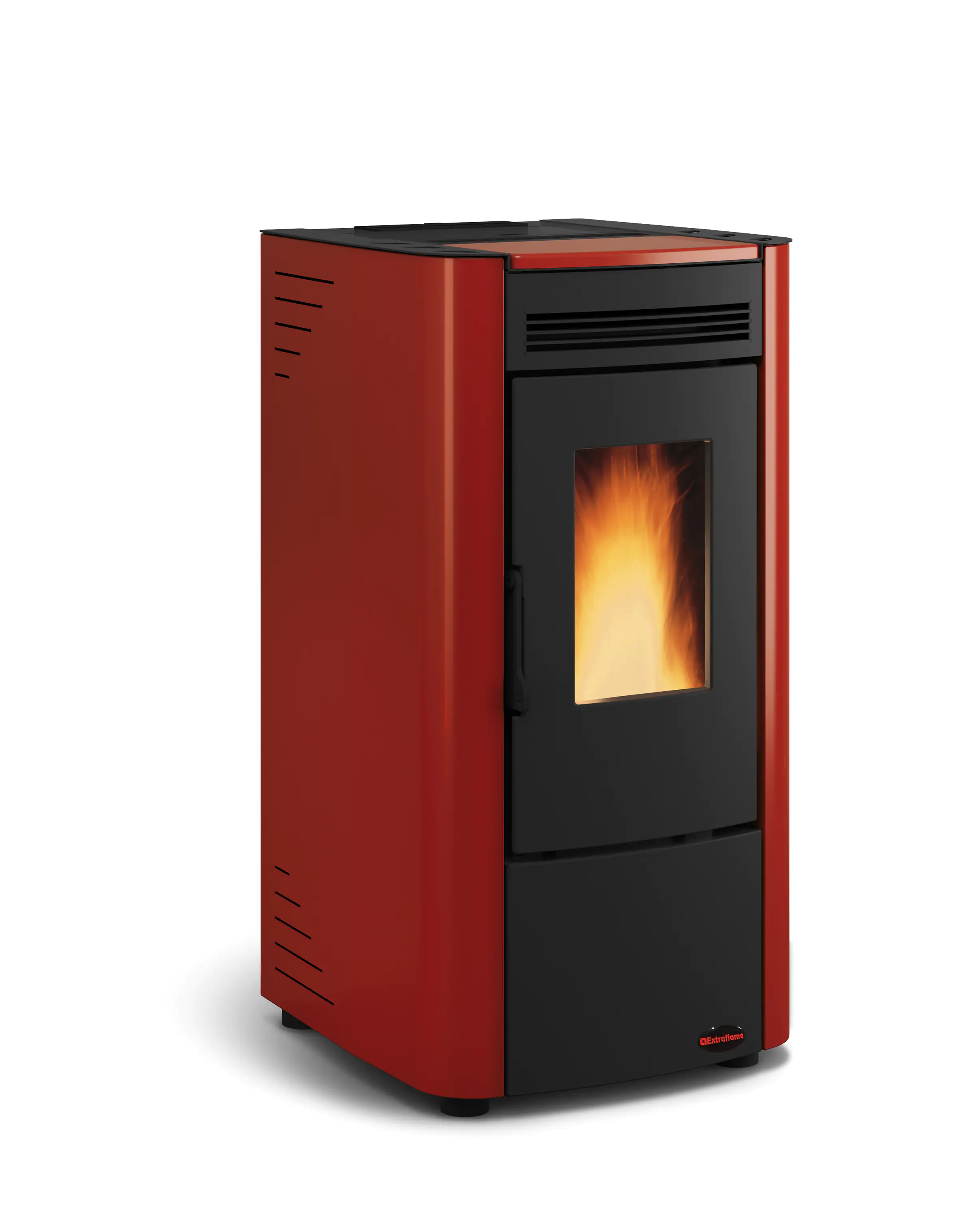 Extraflame Pelletofen Ketty rot Stahl2,4 - 6,5 kWrot