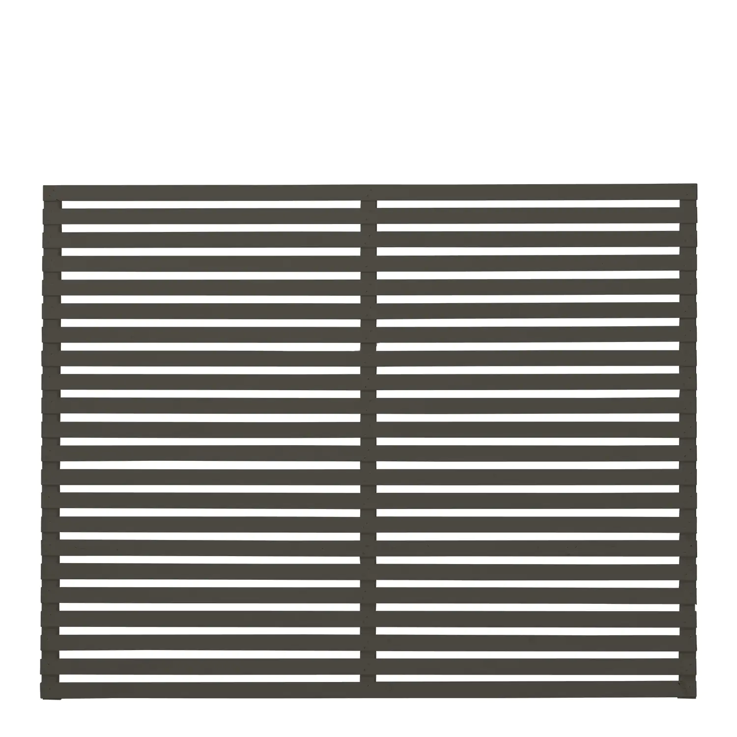 Plus Zaun Harmoni 180 x 140 cm umbragrau fungizidbehandelt Plus Zaun Harmoni 180 x 140 cm umbragrau fungizidbehandelt