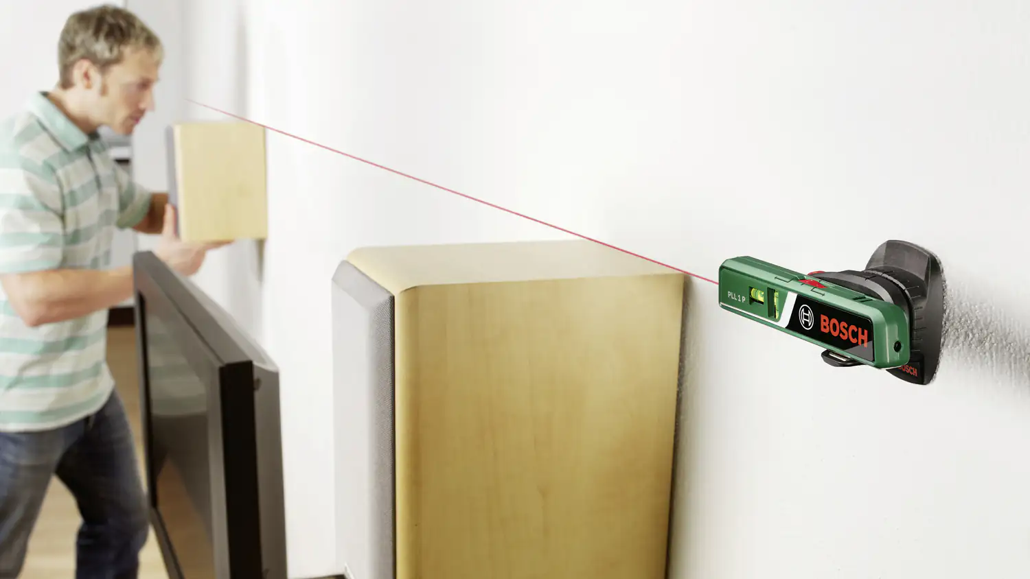 Bosch Laser-Wasserwaage PLL 1 P inkl. Batterien Bosch Laser-Wasserwaage PLL 1 P inkl. Batterien