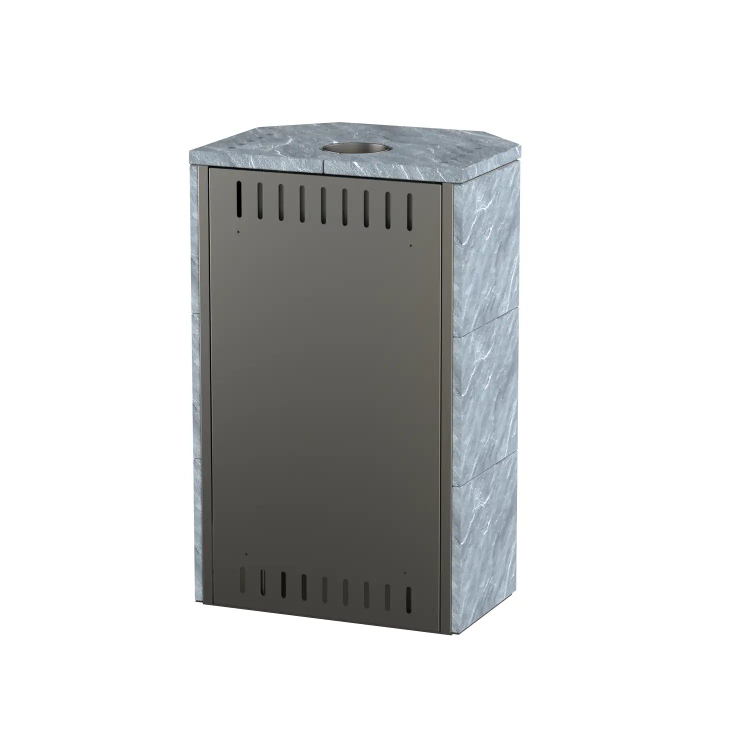 Thermia Kaminofen Bali Max Naturstein grau 8,5 kW Thermia Kaminofen Bali Max Naturstein grau 8,5 kW