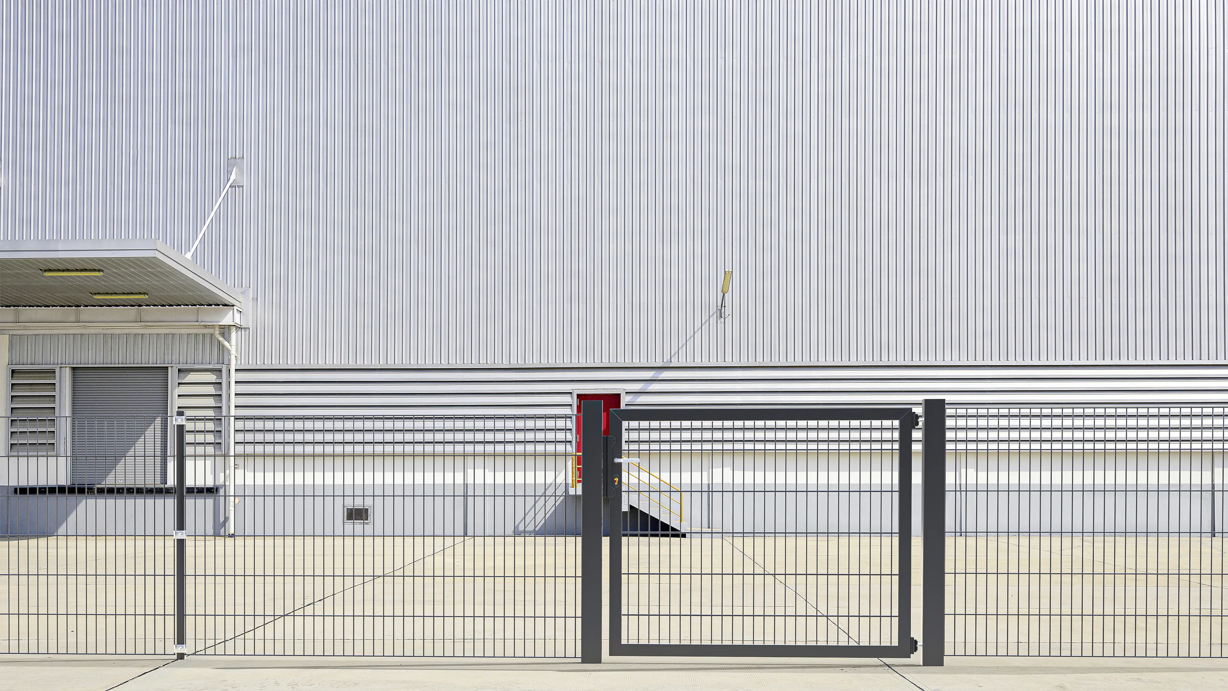 Alberts Einzeltor Flexo Plus anthrazit 200 x 80 cm