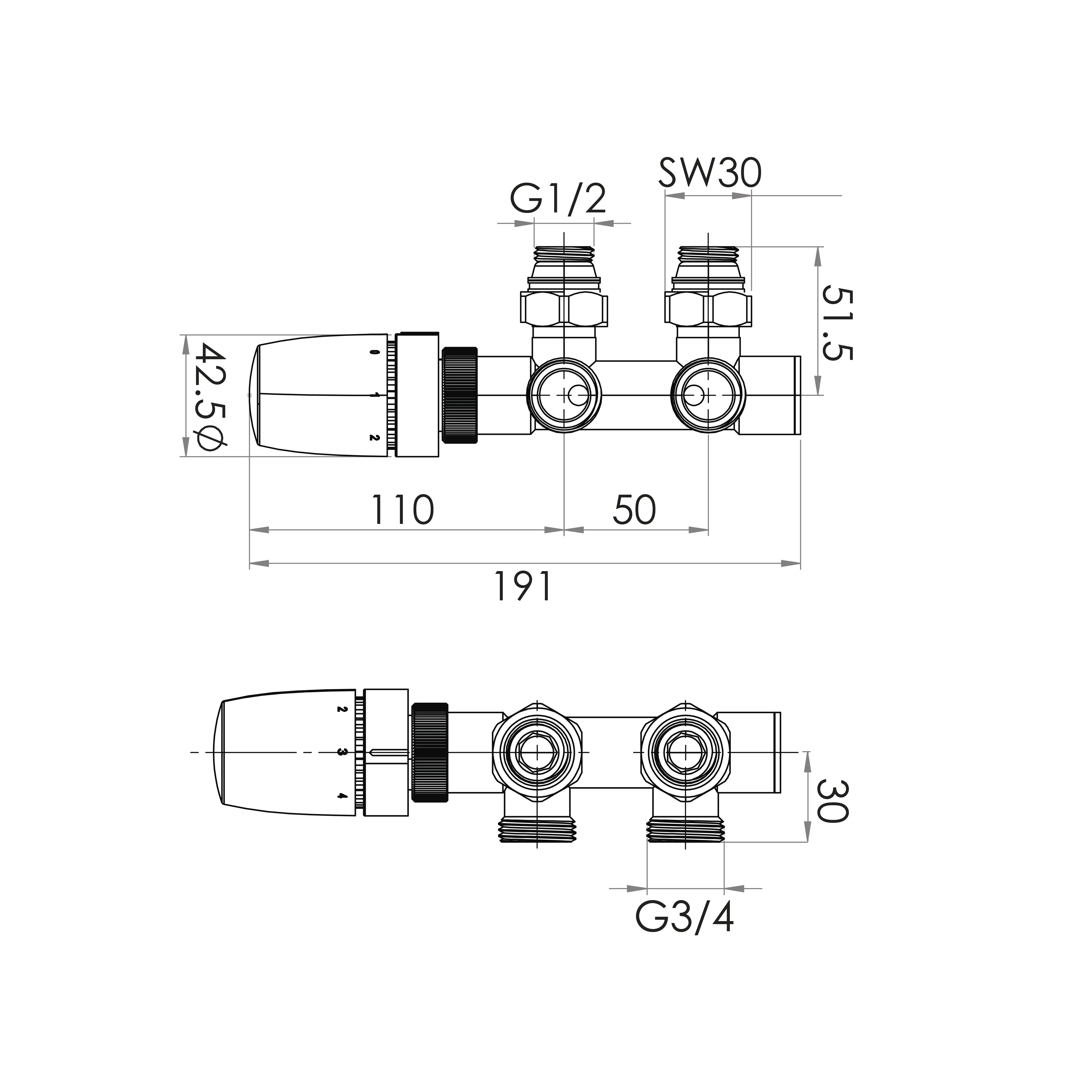 Schulte Mittelanschlussgarnitur Set: Eck