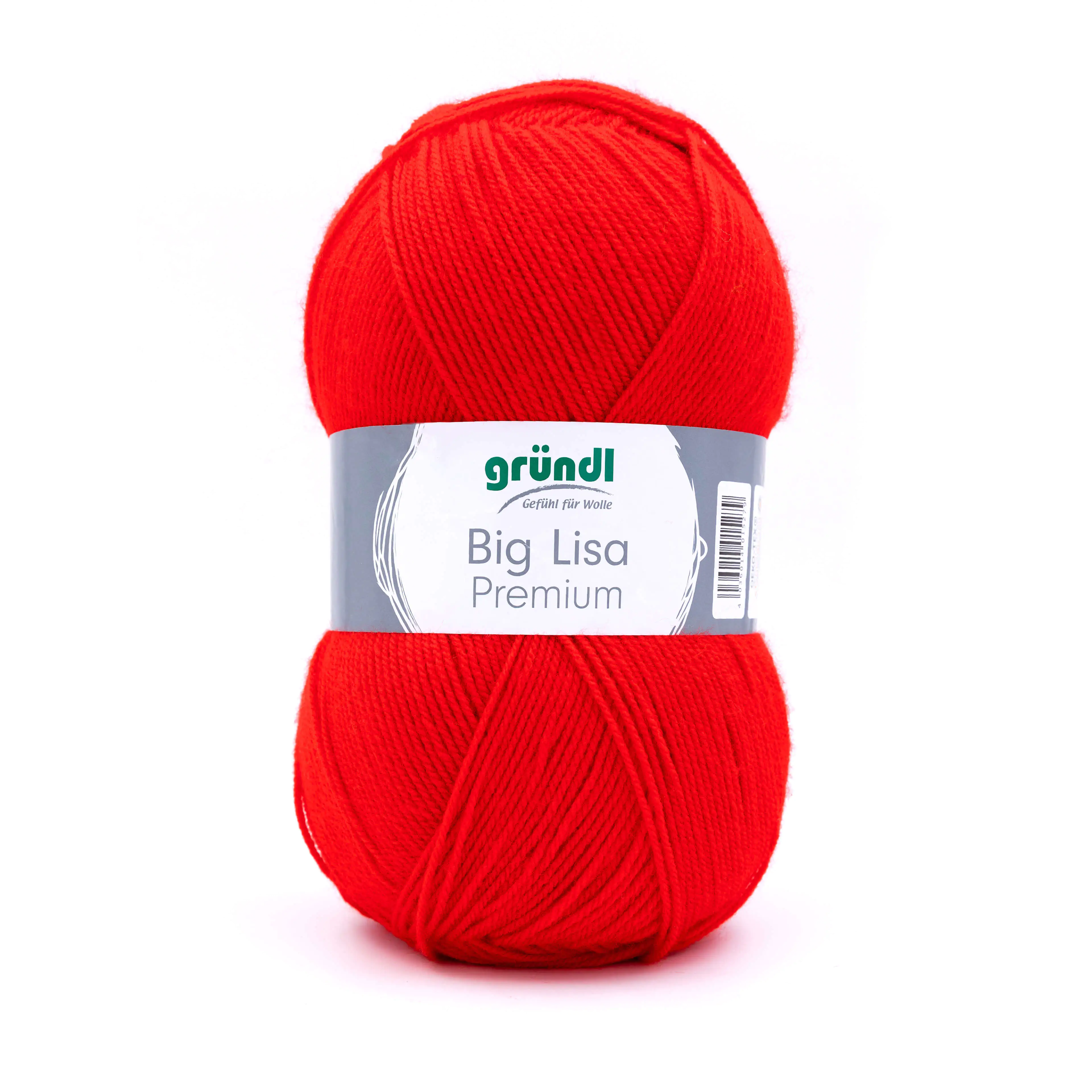 Gründl Wolle Big Lisa Premium 250 g signalrot