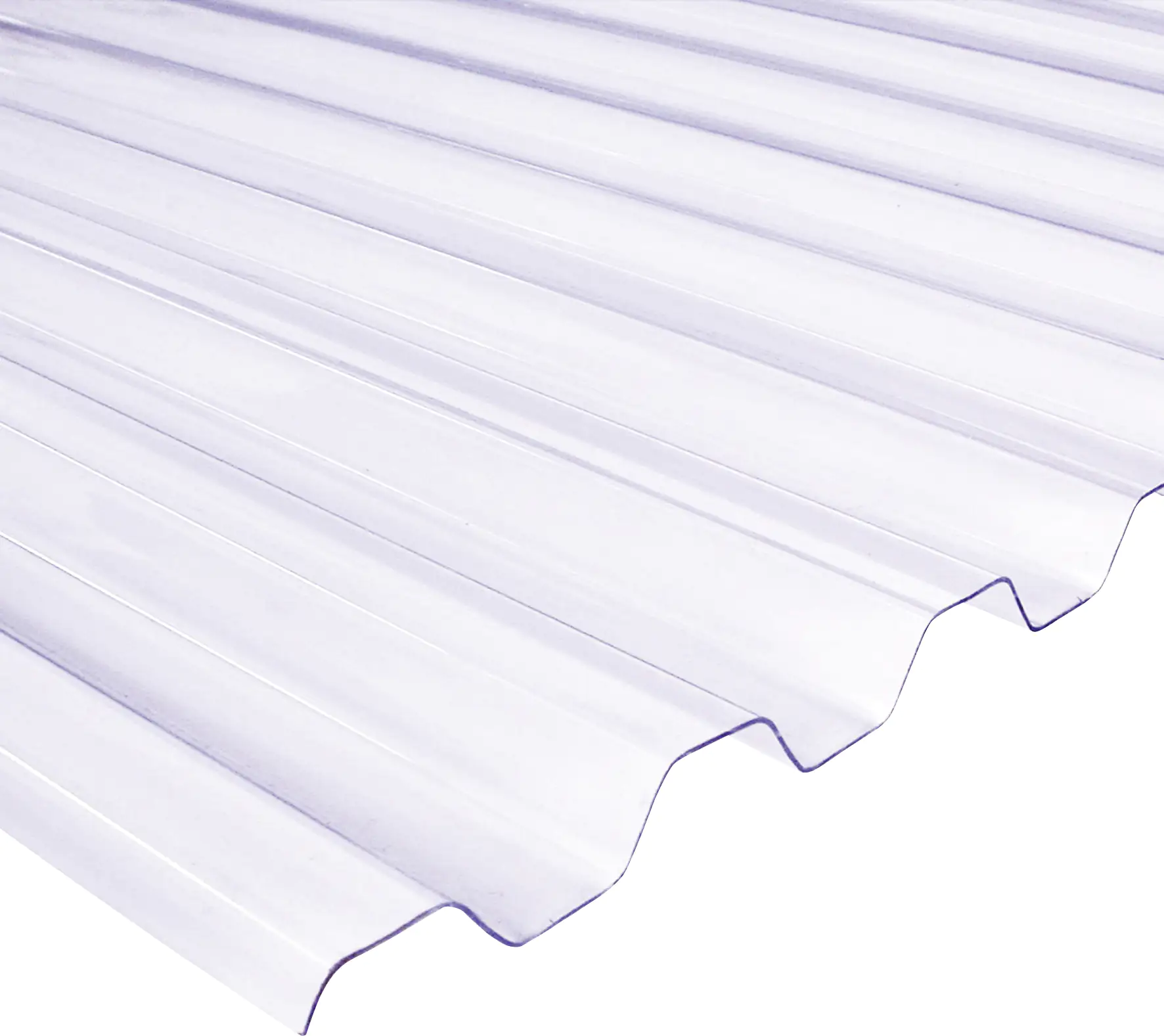 PVC-Wellplatte Trapez 70/18 200 x 90 cm 0,8 mm klar PVC-Wellplatte Trapez 70/18 200 x 90 cm 0,8 mm klar