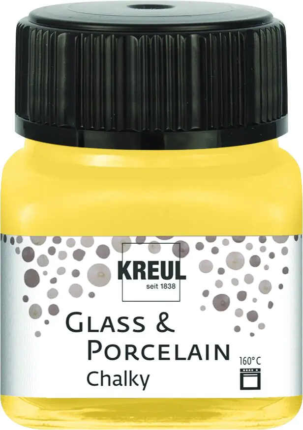Kreul Glass & Porcelain Chalky yellow safran 20 ml