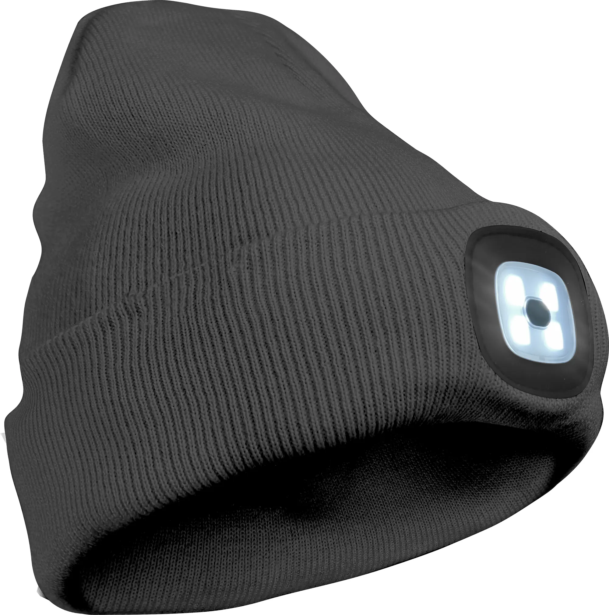 Primaster Mütze Beanie mit LED-Licht laden per USB Primaster Mütze Beanie mit LED-Licht laden per USB