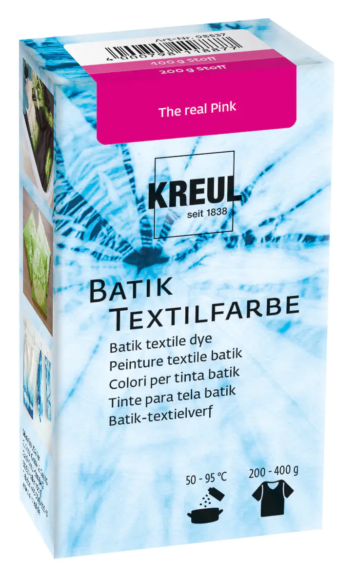 Kreul Batik-Textilfarbe the real pink 70 g Kreul Batik-Textilfarbe the real pink 70 g