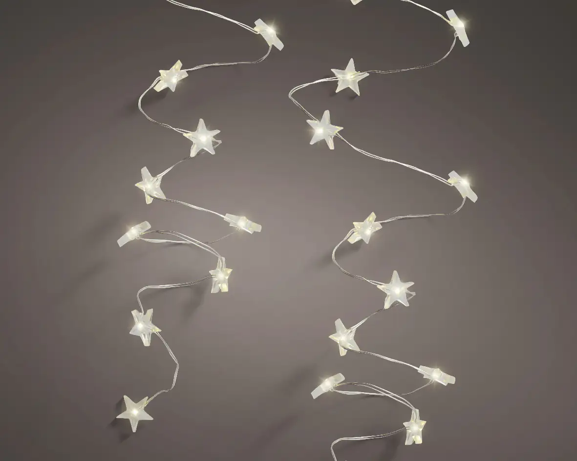 Kaemingk Micro LED Strangbeleuchtung batteriebetrieben  für Innen