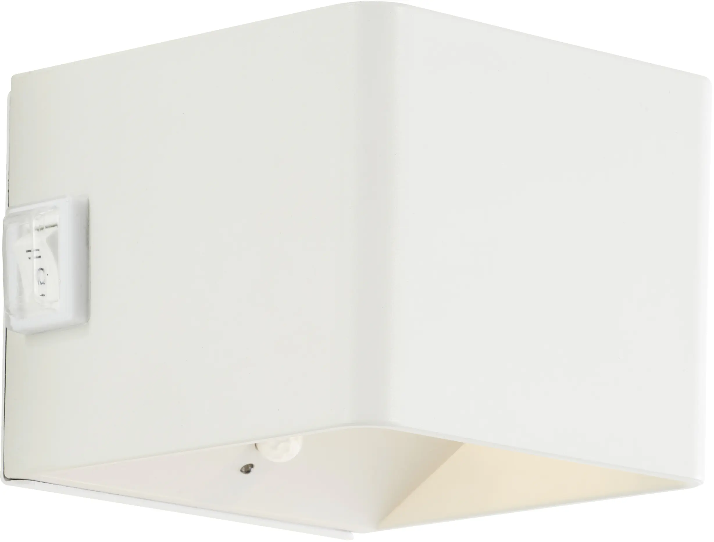 Brilliant Iseo LED Außenleuchte 4 W mit Bewegungsmelder und USB-Anschluss weiß