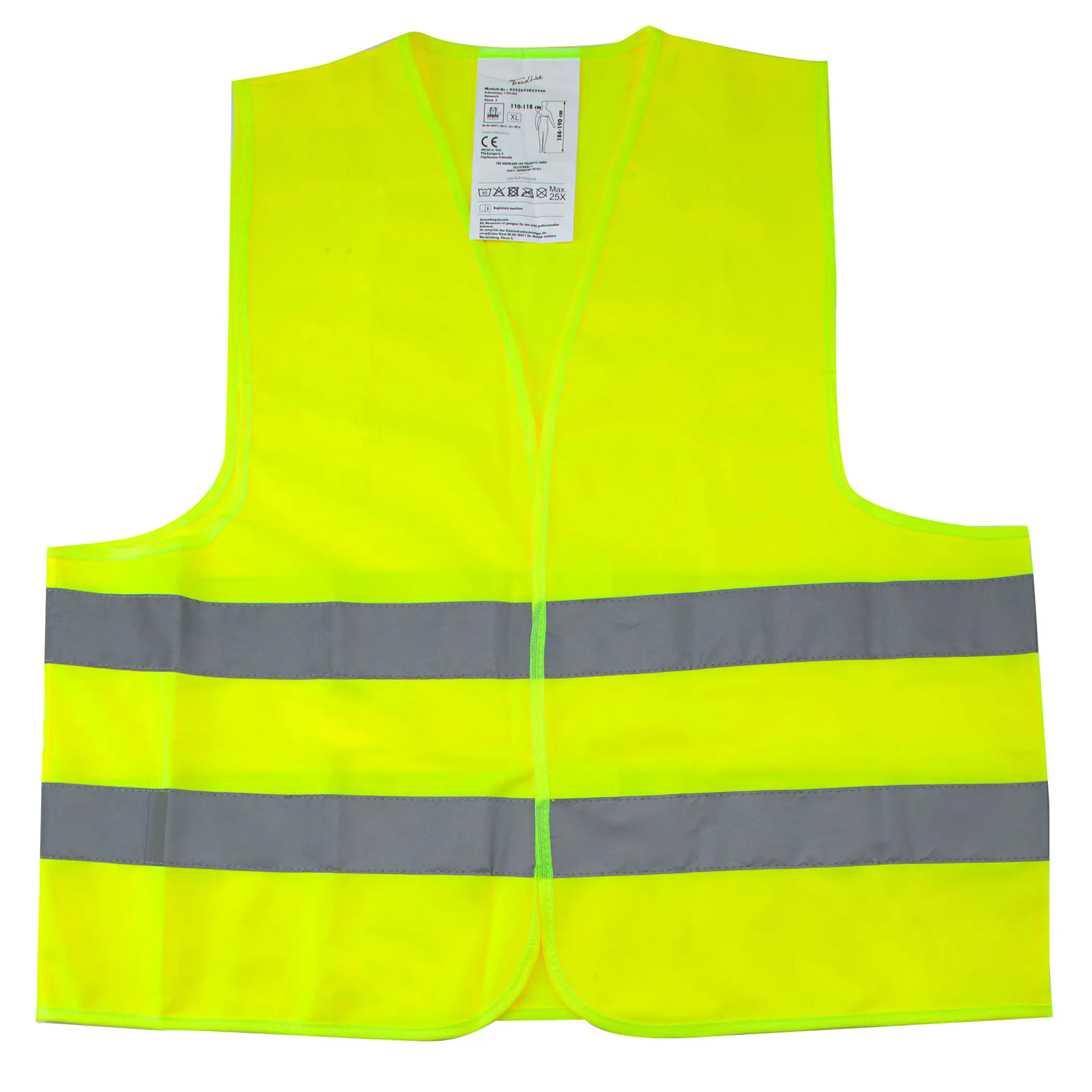 TrendLine Warnweste universal gelb XL TrendLine Warnweste universal gelb XL