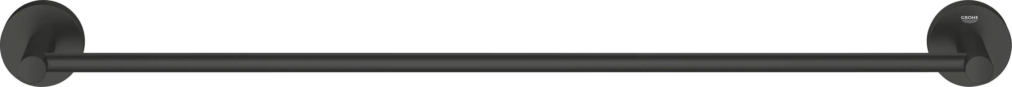 Grohe Start Badetuchhalter matt black klebbar