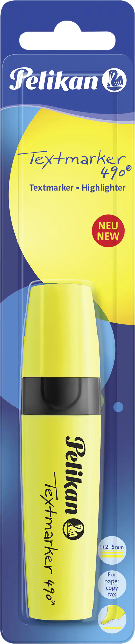 Pelikan Textmarker 490/B Leuchtgelb