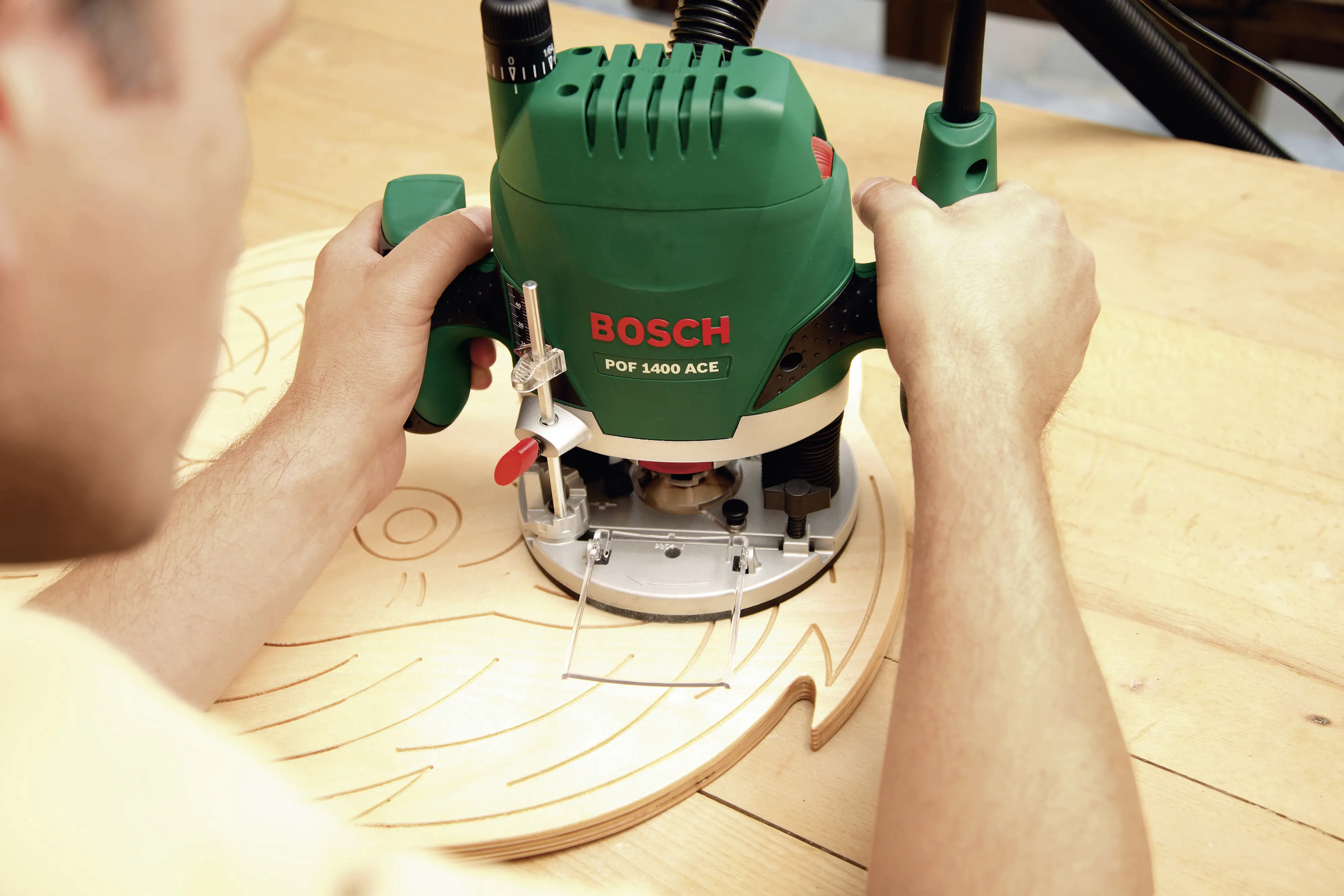 Bosch Oberfräse POF 1400 ACE 1400 Watt