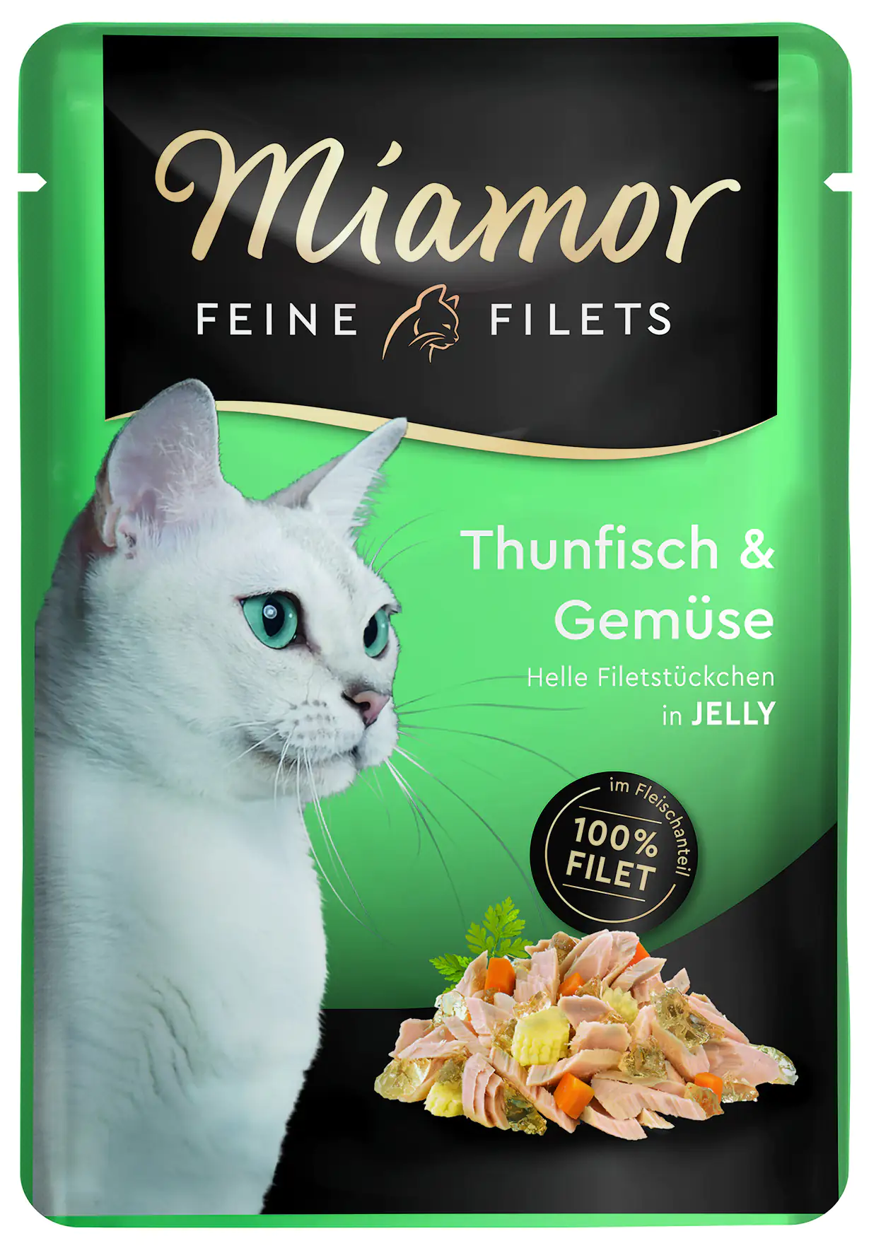 Miamor Feine Filets Thunfisch und Gemüse Katzenfutter 100 g Miamor Feine Filets Thunfisch und Gemüse Katzenfutter 100 g