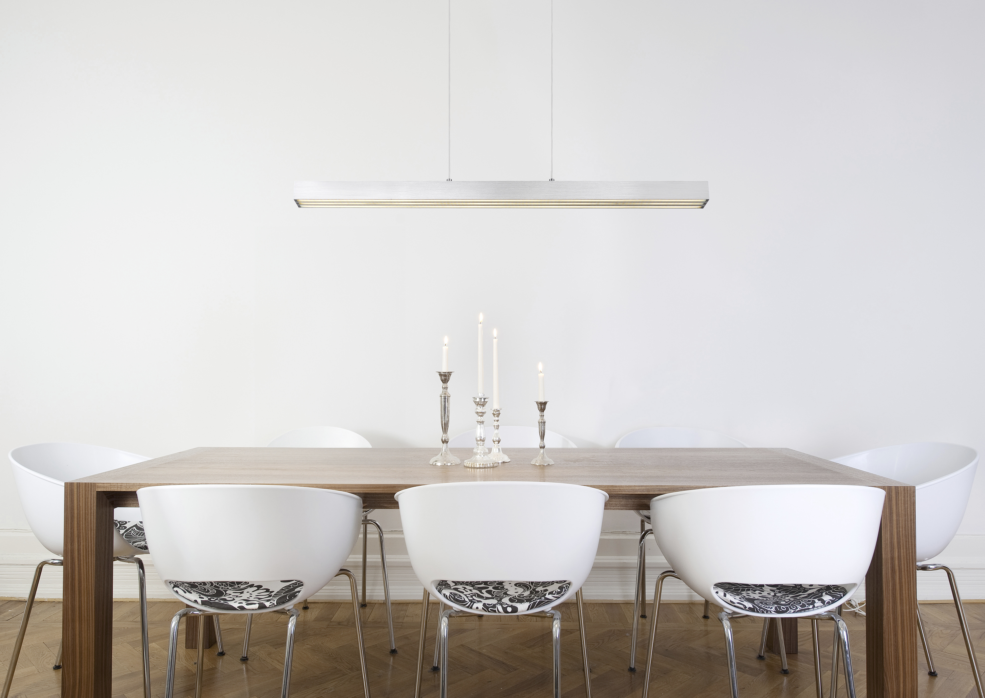 Globo Hängeleuchte Ethan 150 x 150 cm silberfarben