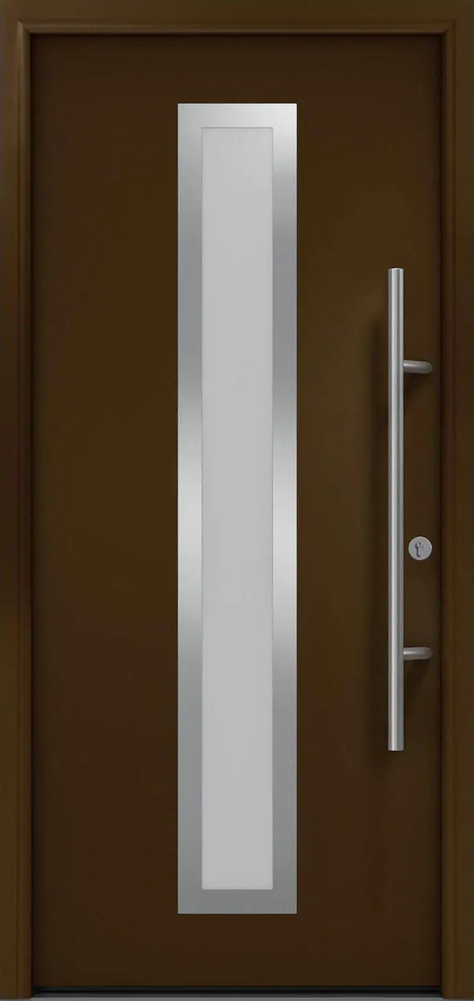 EcoStar Haustür ISOPRO Secur IPS 700S RC2 terrabraun 110 x 210 cm EcoStar Haustür ISOPRO Secur IPS 700S RC2 terrabraun 110 x 210 cm