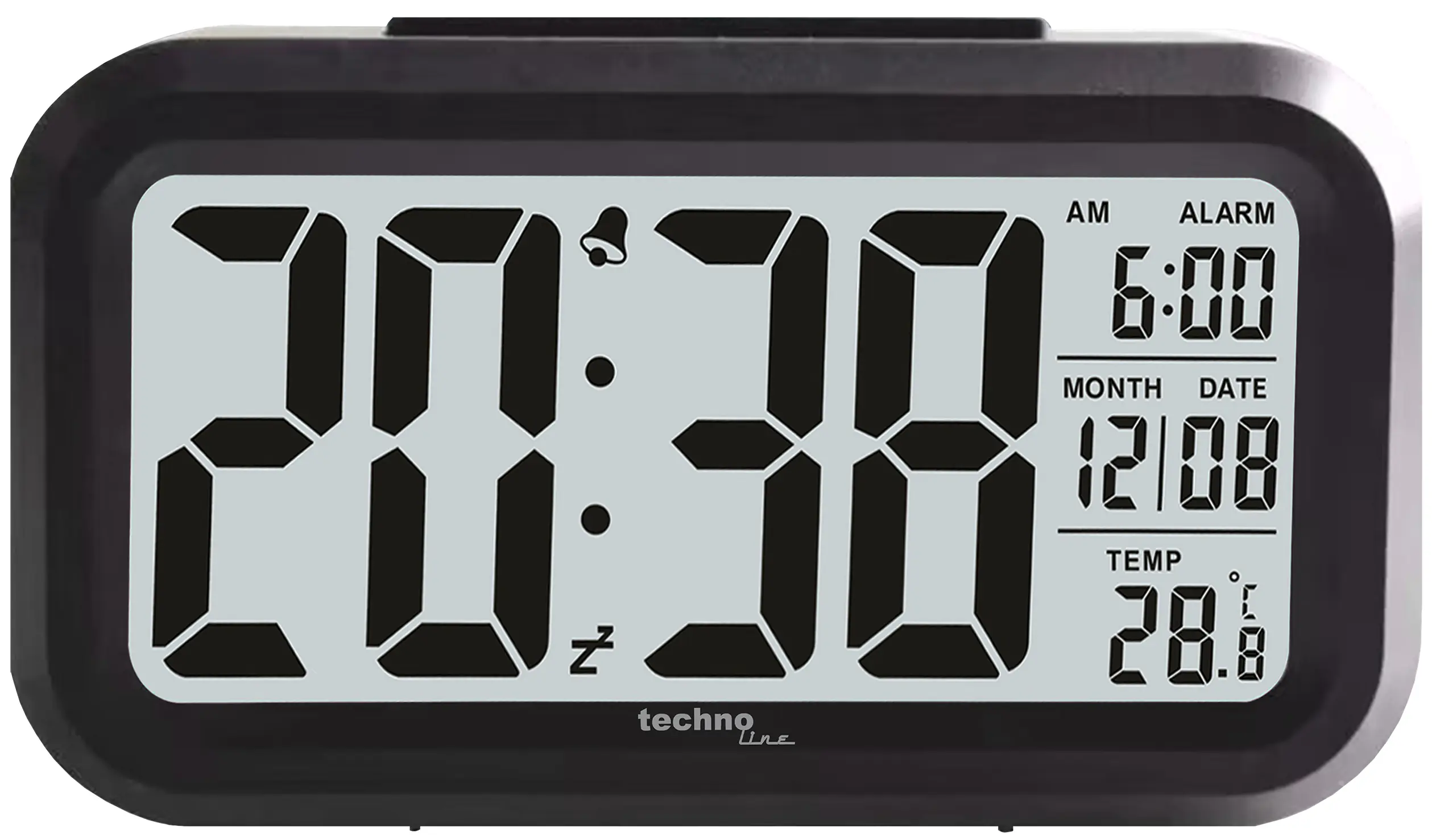 Technoline Quarzwecker Modell WT 400 schwarz