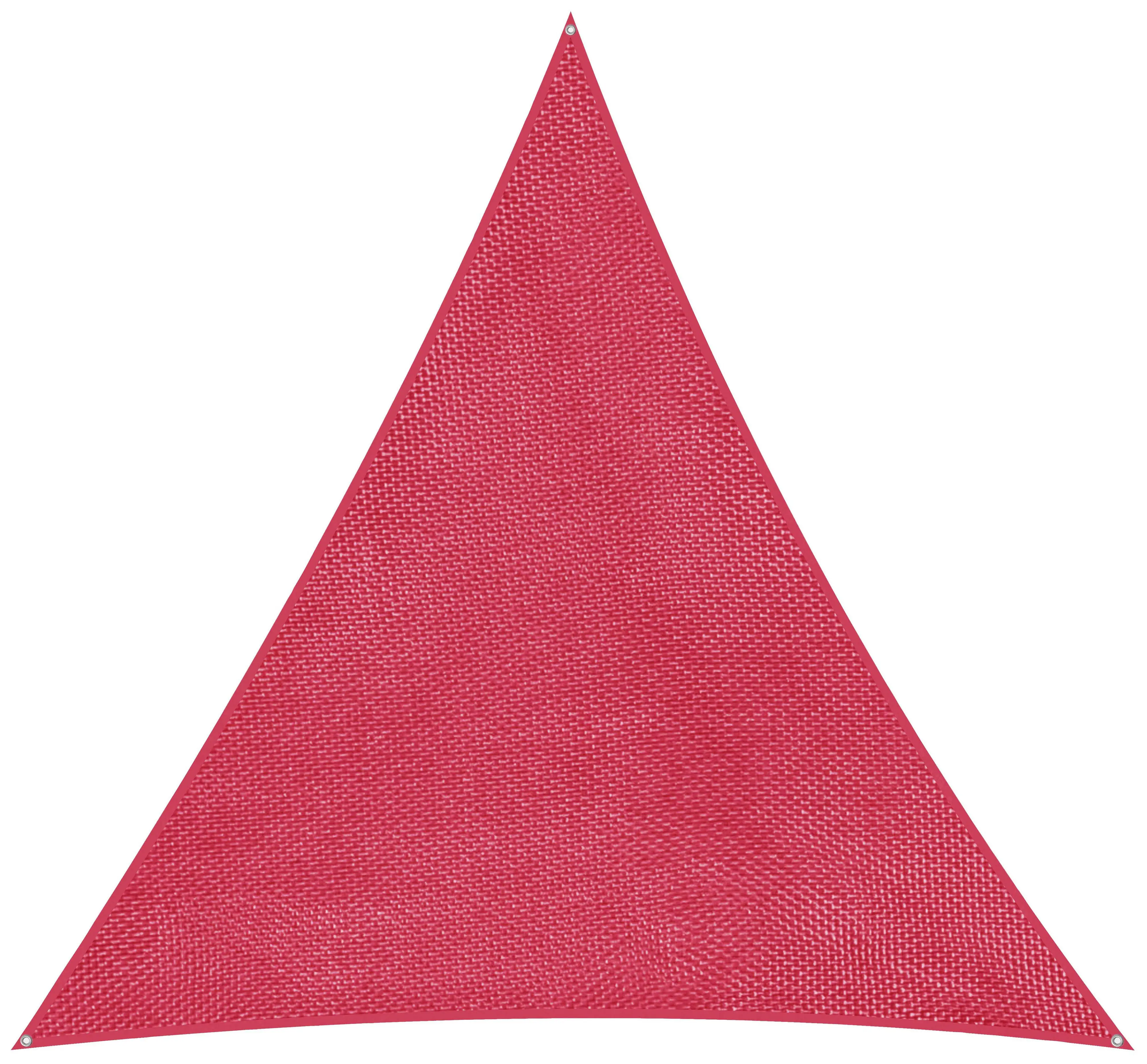 Schneider Sonnensegel Lanzarote rot 360 x 360 x 360 cm 