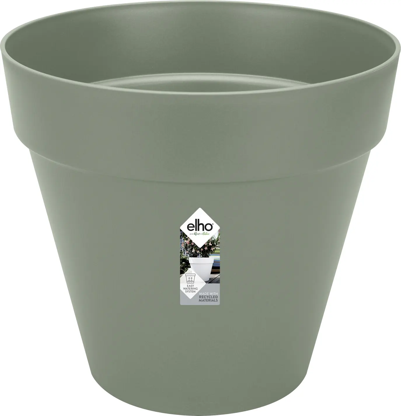 Elho Blumentopf Loft Urban Kunststoff pistaziengrün Ø 40 x 35 cm