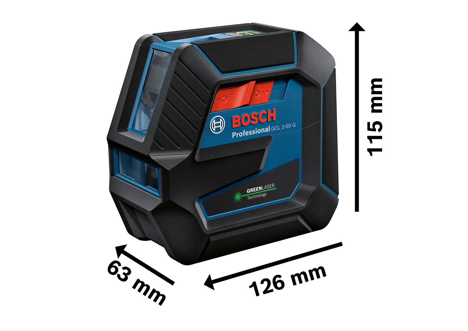 Bosch Professional Kombilaser GCL 2-50 G Set inkl. Batterien Bosch Professional Kombilaser GCL 2-50 G Set inkl. Batterien