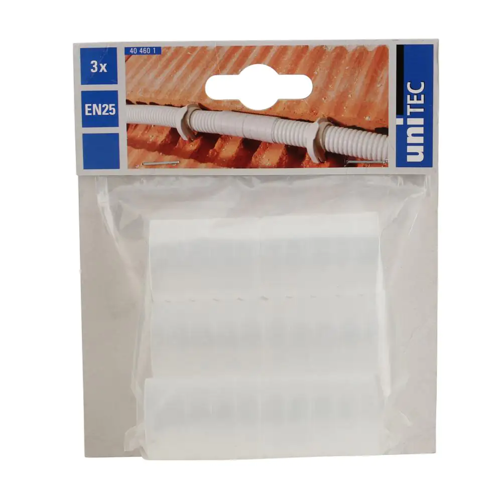 Verbindermuffe für Flexrohr EN25 3x