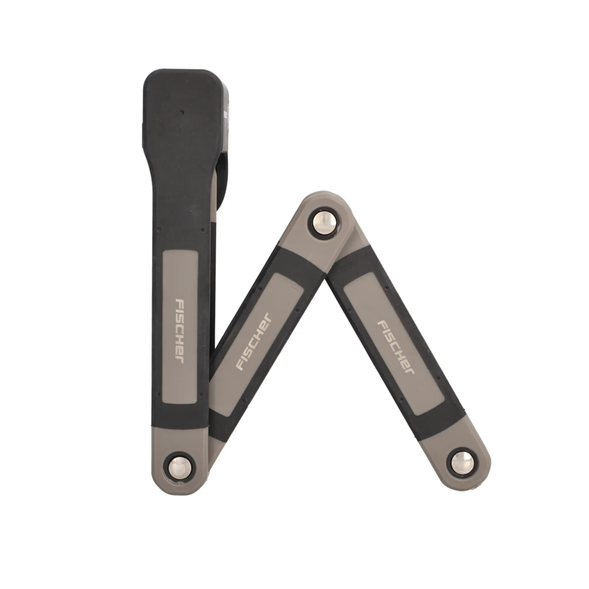 Fischer Faltschloss Fahrrad Plus FK90/8 90 cm x Ø 8 mm schwarz