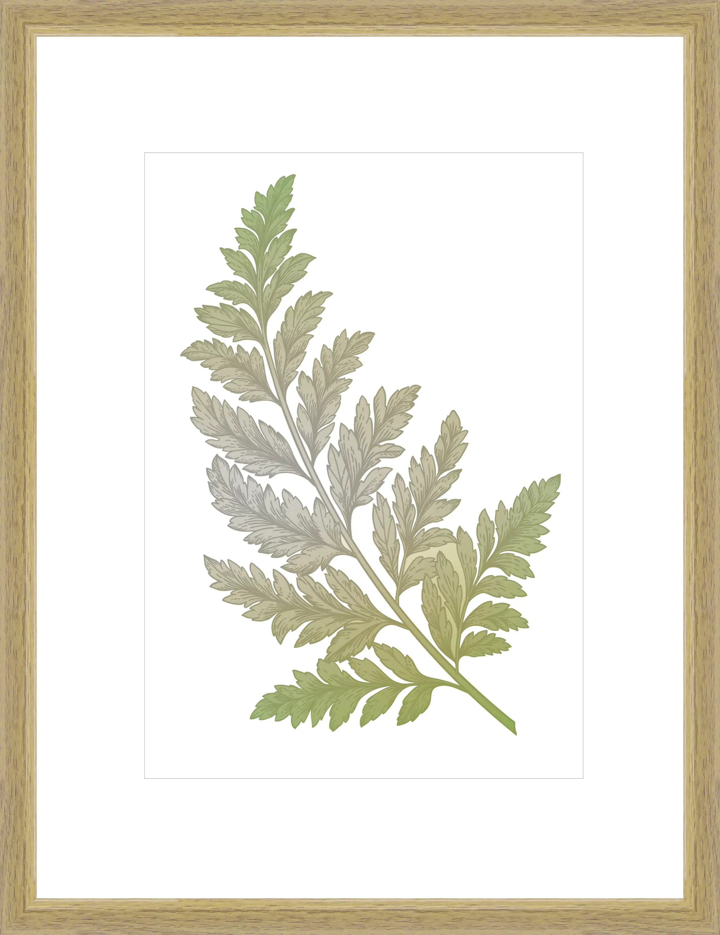 Bilderrahmen Modern eiche, 30 x 40 cm