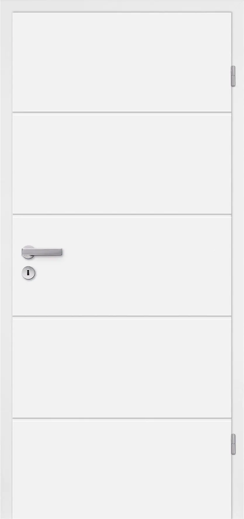 Borne Türblatt Fila 5 Weißlack Röhrenspan