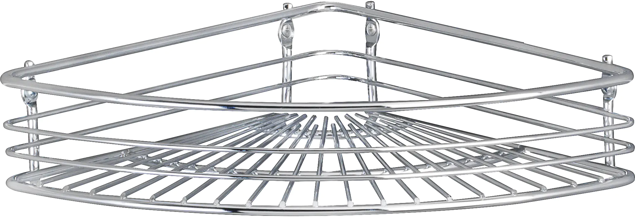 4008838168226 Wenko Eckduschkorb Milano Stahl, chrom