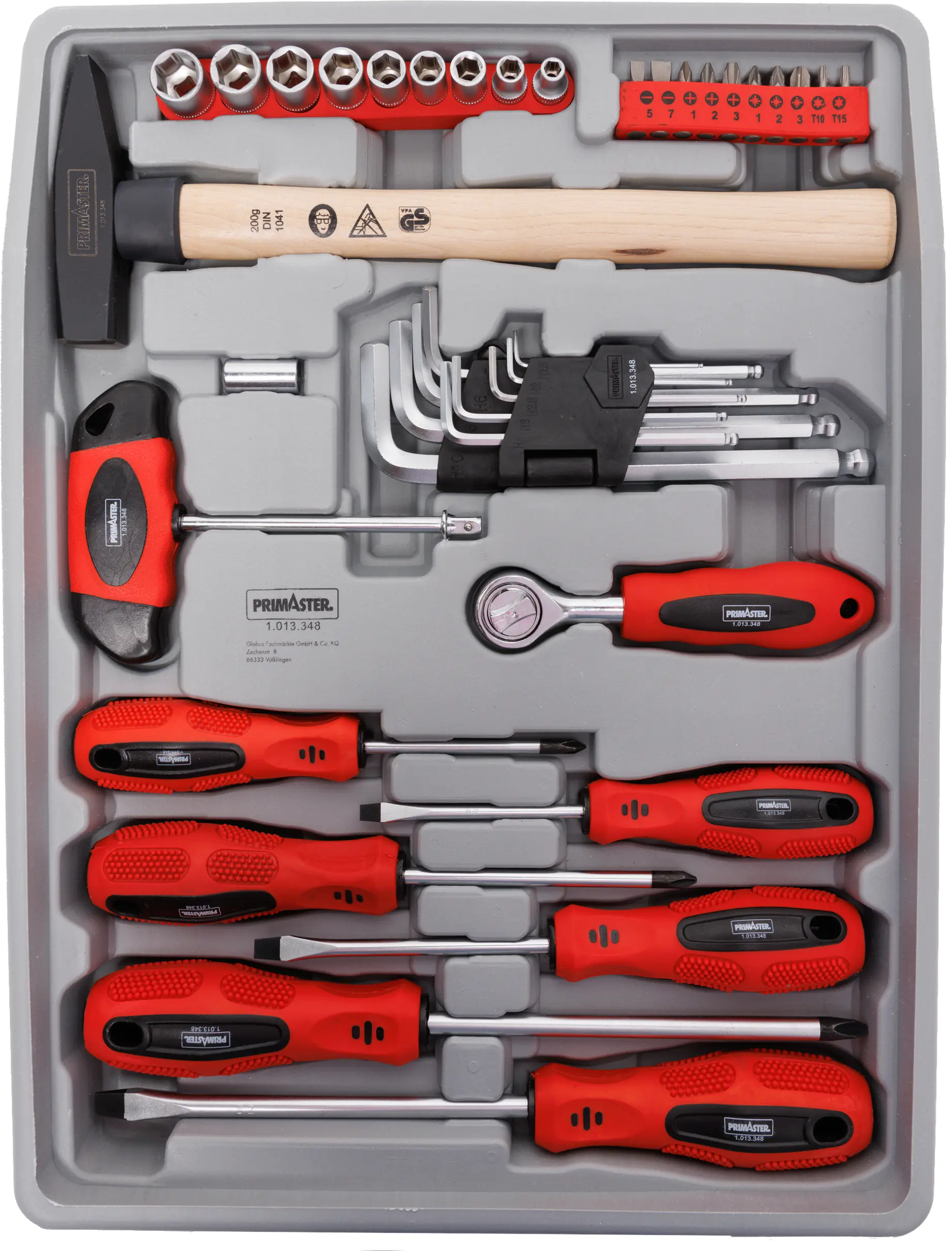 Primaster Werkzeug-Set 38-teilig Primaster Werkzeug-Set 38-teilig