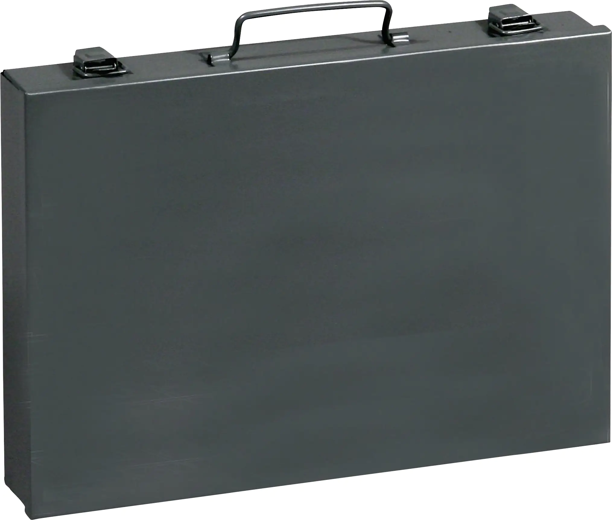 Allit Kleinteilekoffer EuroPlus Metall 34/18 grau ohne Inhalt, 18 Fächer Allit Kleinteilekoffer EuroPlus Metall 34/18 grau ohne Inhalt, 18 Fächer