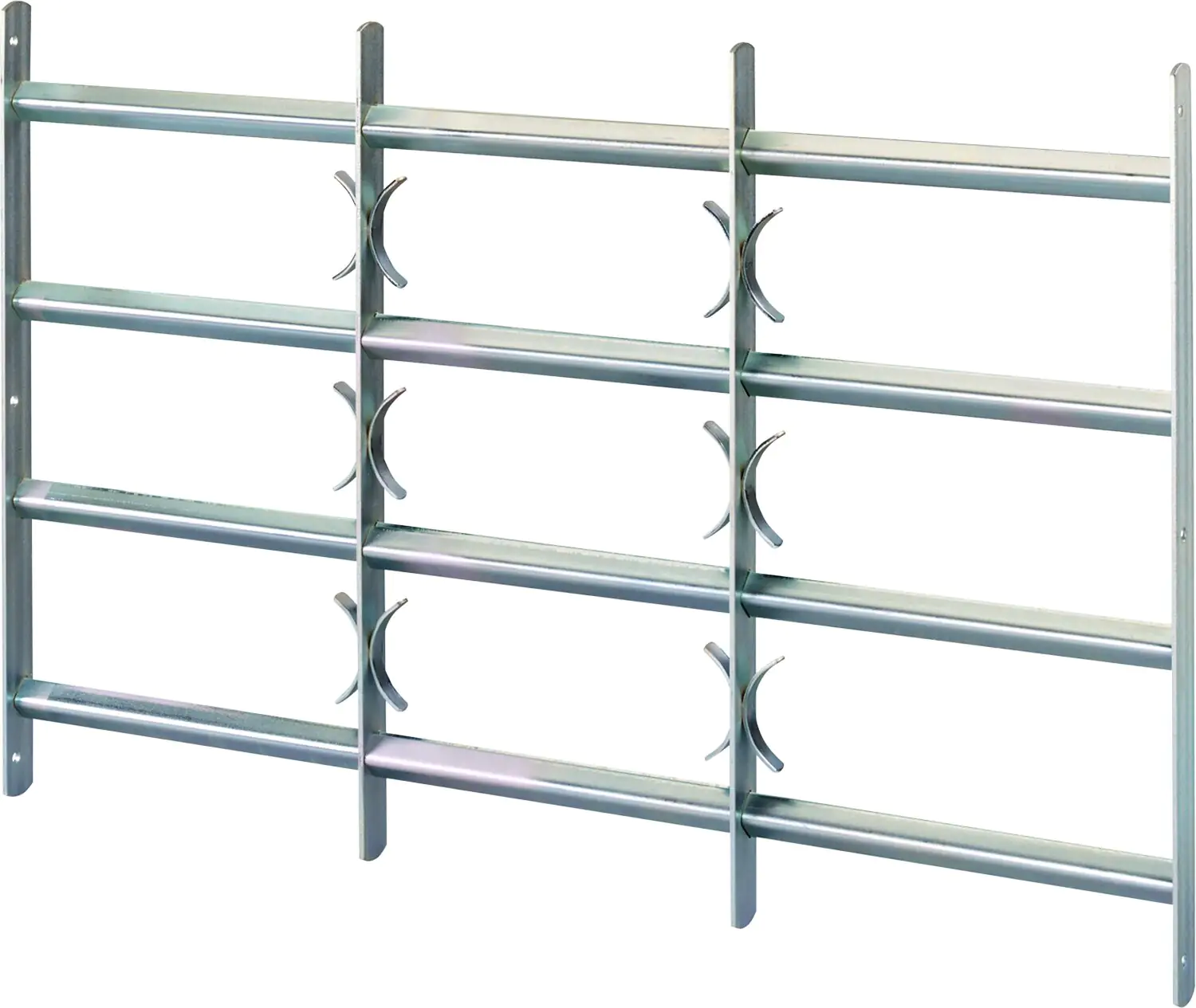 Alberts Fenstergitter Amsterdam 105 x 45x70 cm, galvanisch blau verzinkt