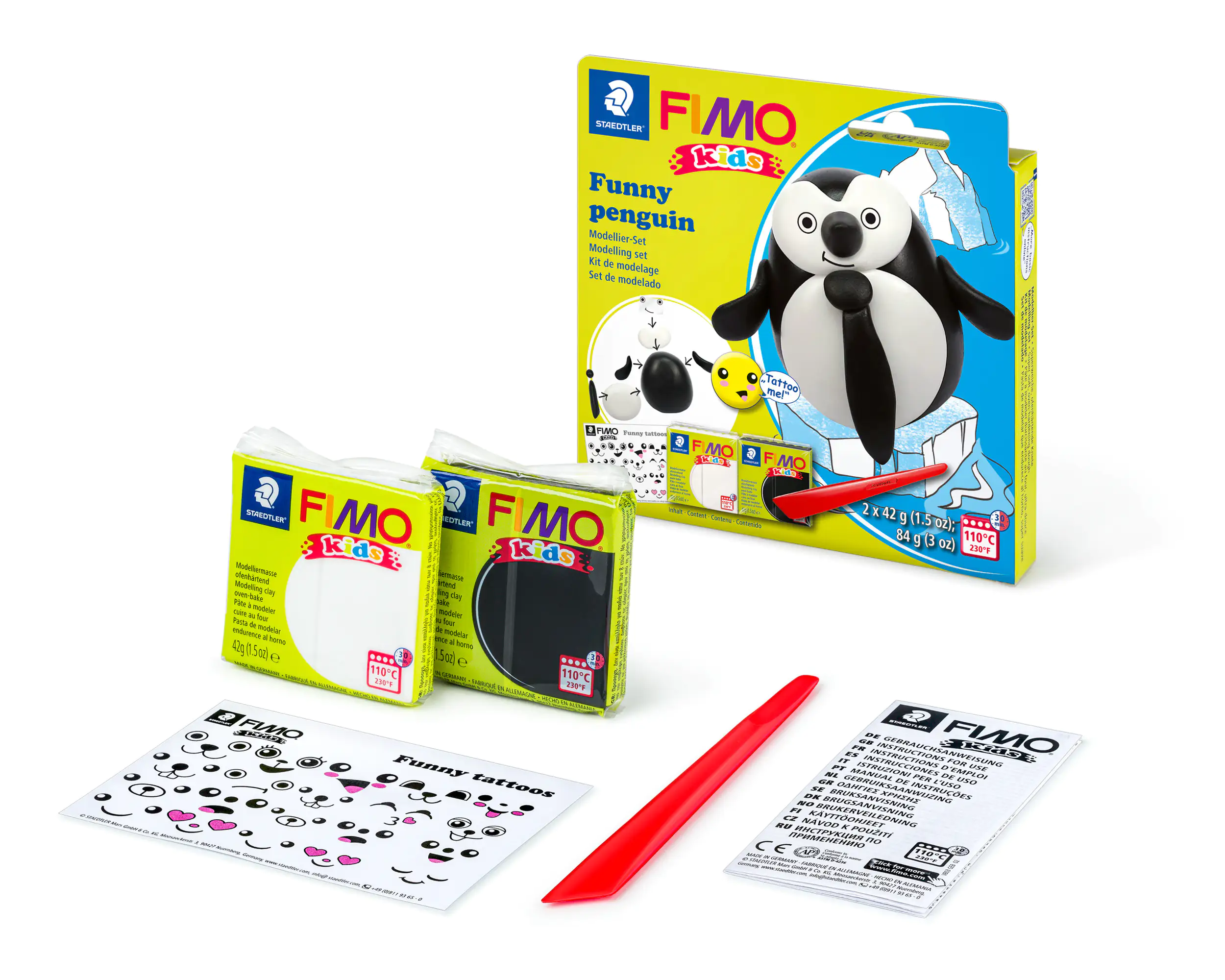 FIMO kids funny kits, Penguin