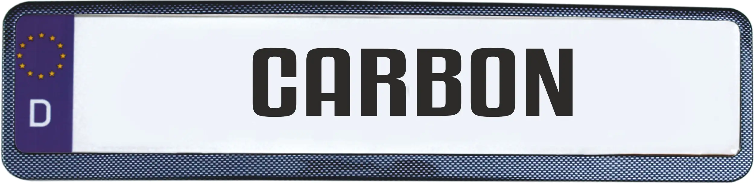 Hermann Schütz Design Kennzeichenrahmen Carbon