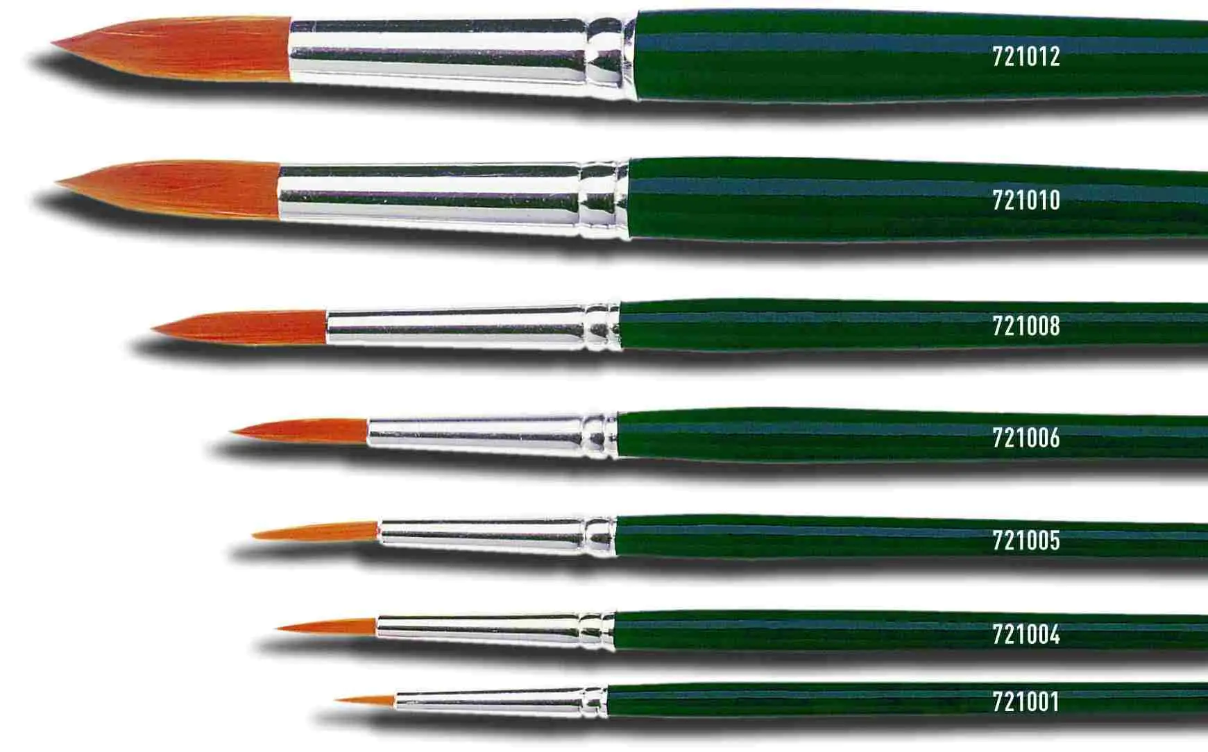 4000798010065 Kreul Pinsel Basic feines Nylon rund spitz Gr. 6