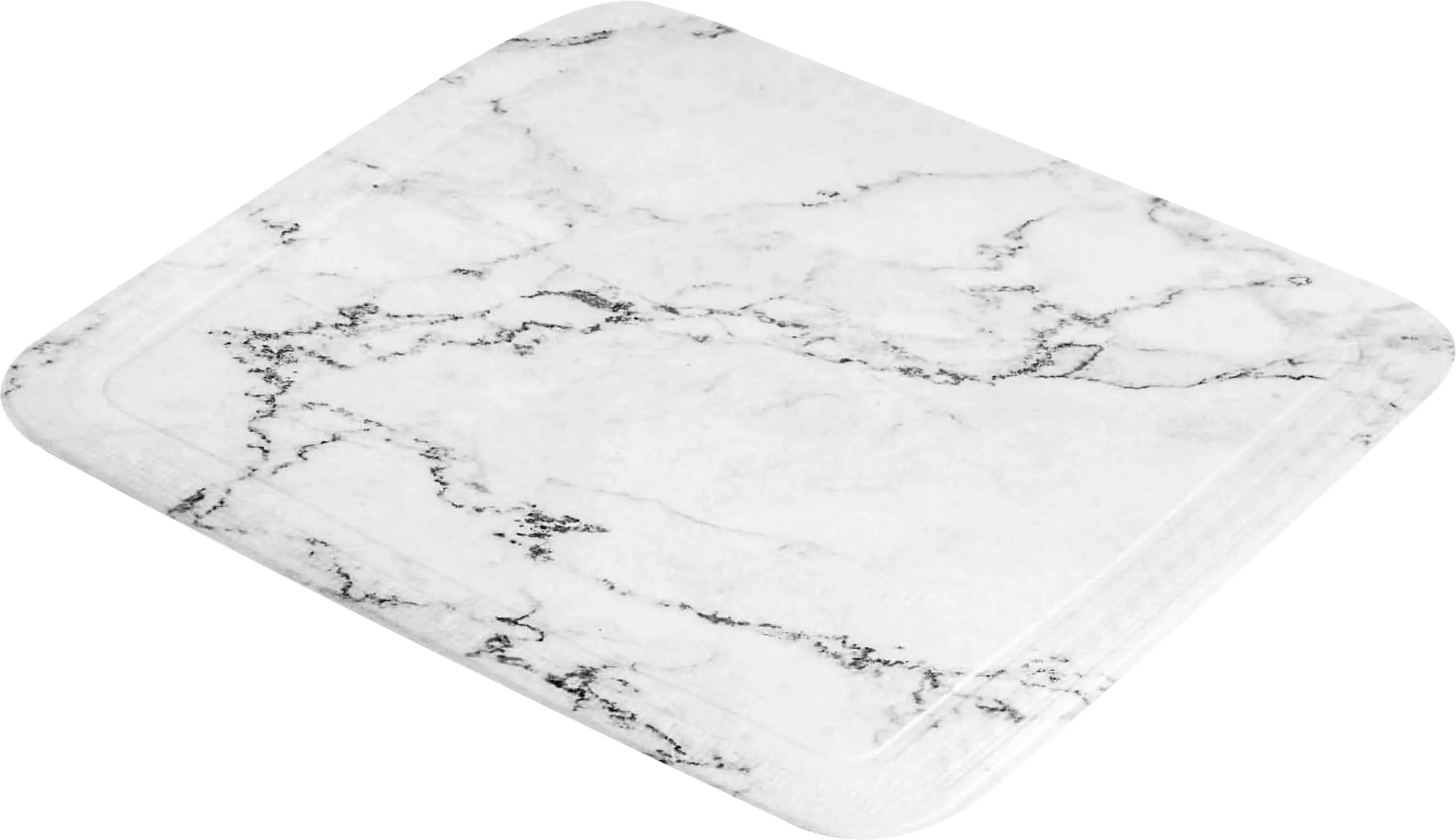 Kleine Wolke Duscheinlage Marble anthrazit, 55 x 55 cm