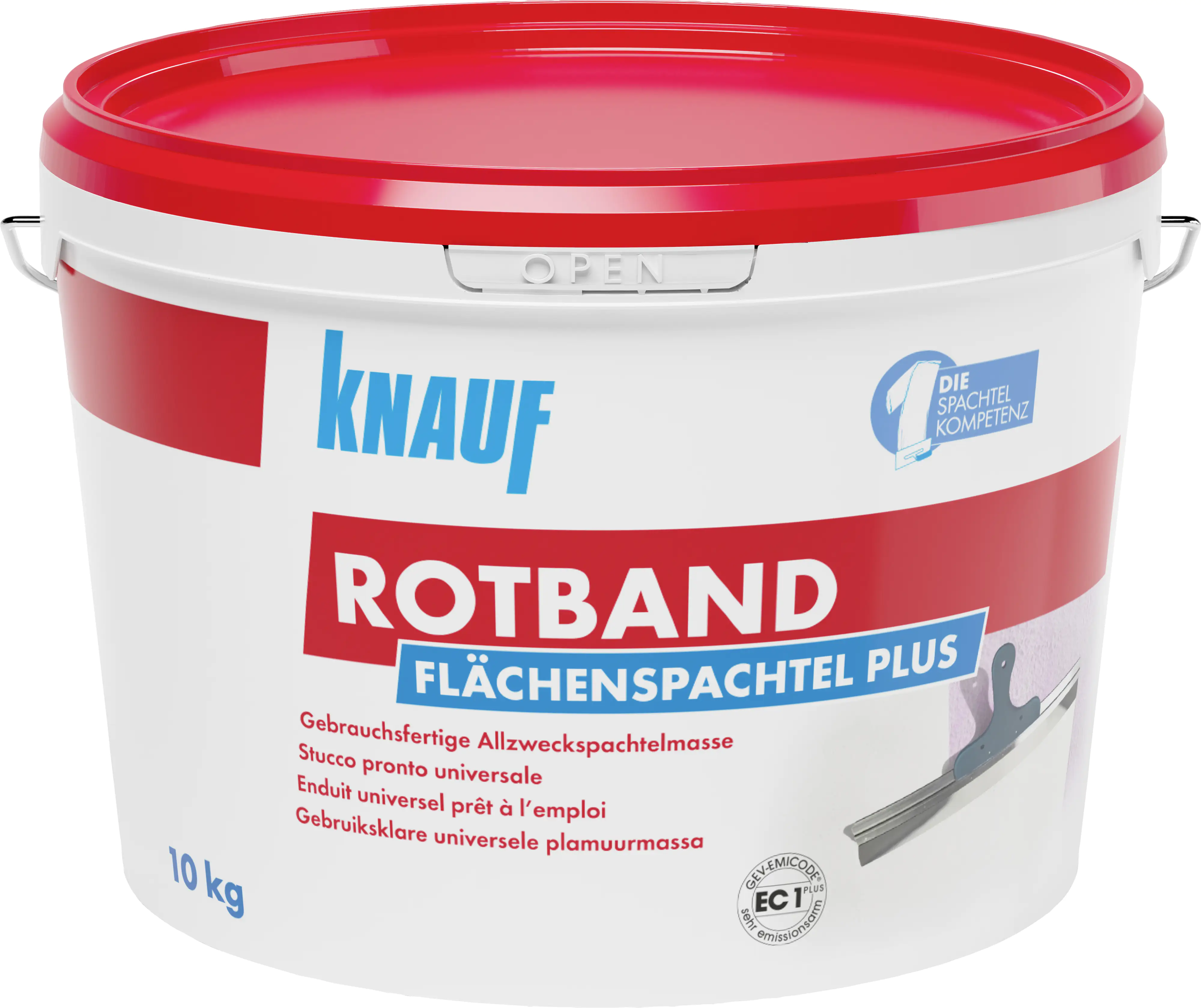 Knauf Rotband Flächenspachtel Plus 10 kg