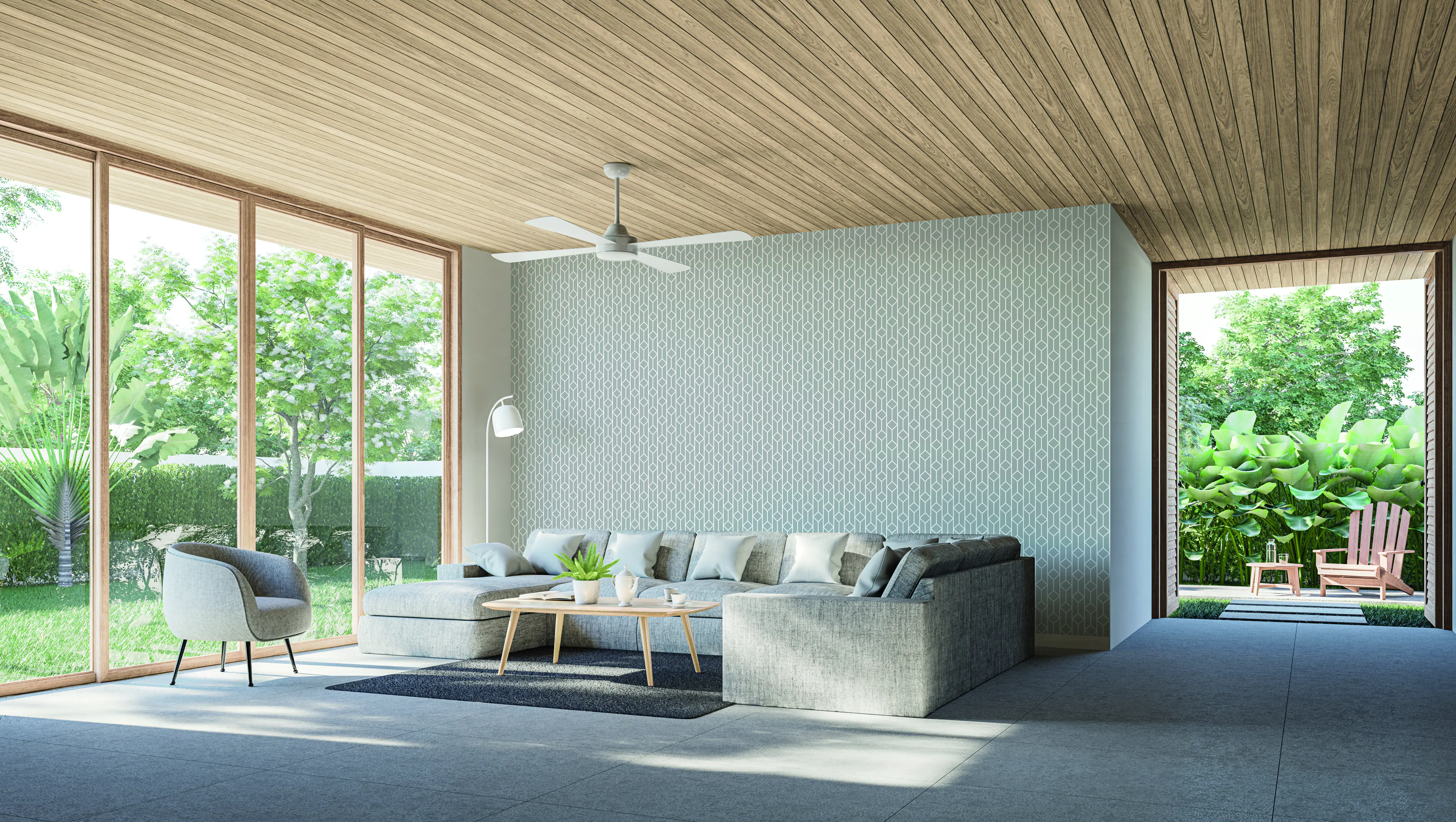 Neuhofer Akustikpaneel Square Pattern 240 x 56 x 0,8 cm