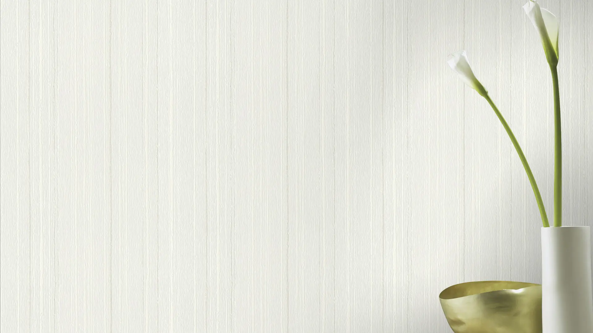 Rasch Vliestapete 642124 Selection Streifen weißsilber 10,05 x 0,53 m