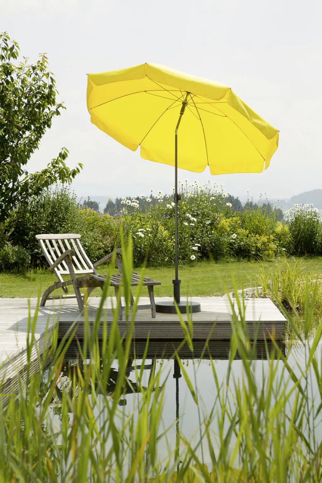 Schneider Sonnenschirm Aquila goldgelb Ø 200 cm Schneider Sonnenschirm Aquila goldgelb Ø 200 cm