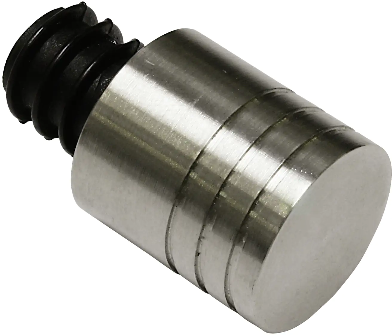 Gardinia Endknopf Zylinder zu Stilprogramm New York, Ø 12 mm, edelstahl