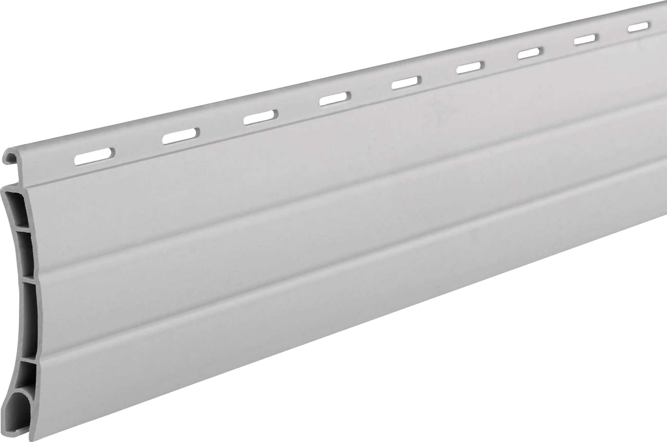 Schellenberg Rollladenprofil für System Mini 100 x 3,7 cm grau