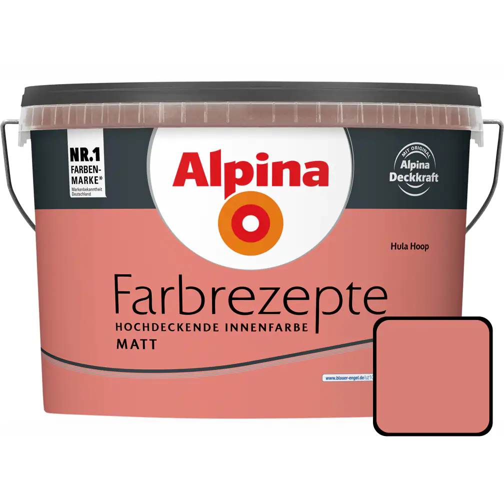 Alpina Farbrezepte Hula Hoop matt 2,5 L Alpina Farbrezepte Hula Hoop matt 2,5 L
