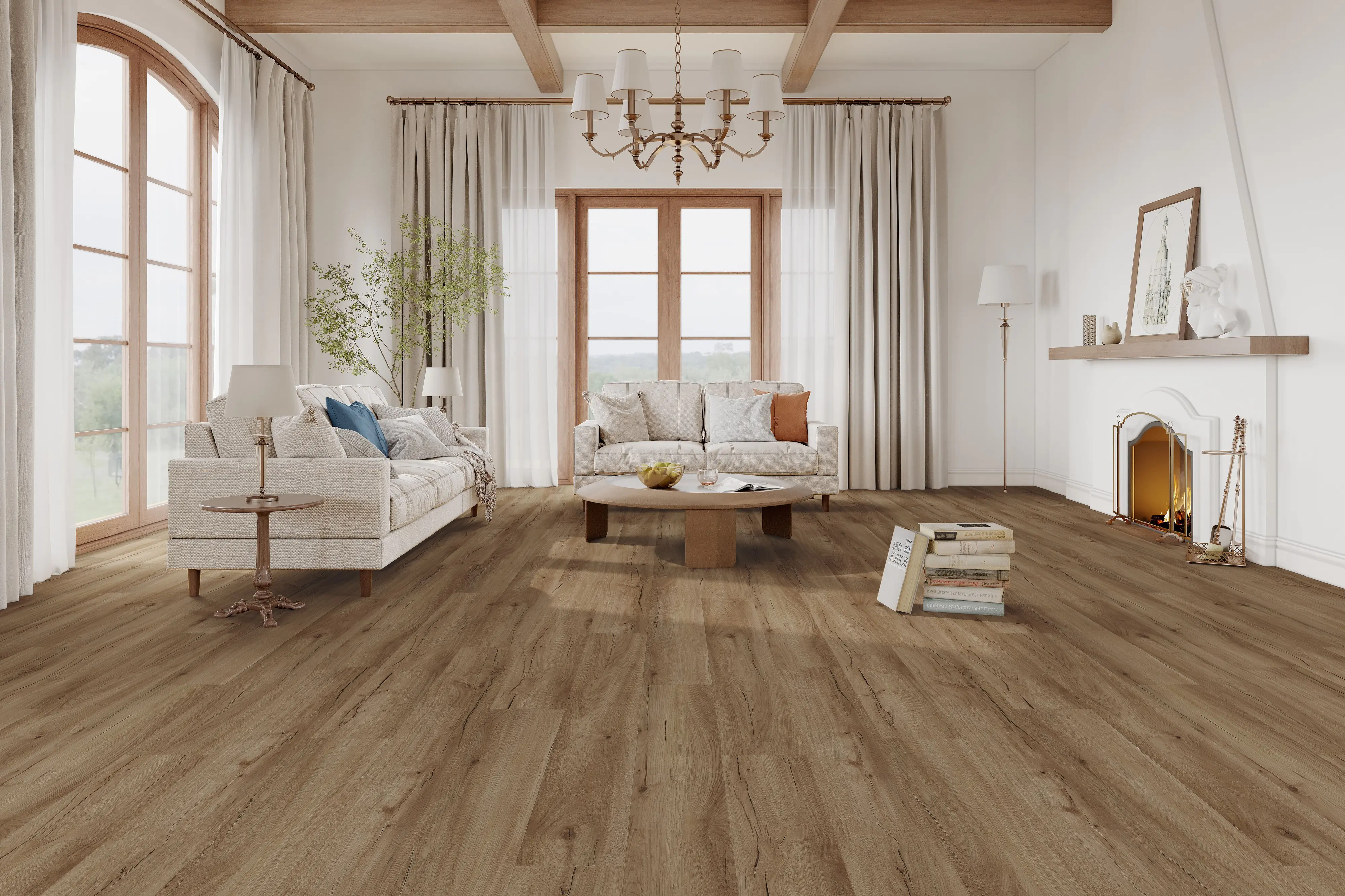Decoflooring Vinylboden Eiche Marseille